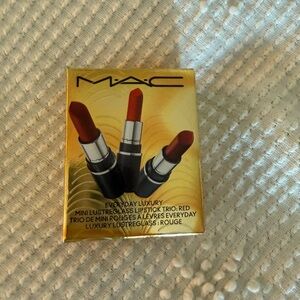 MAC Mini Lustreglass Lipstick Trio